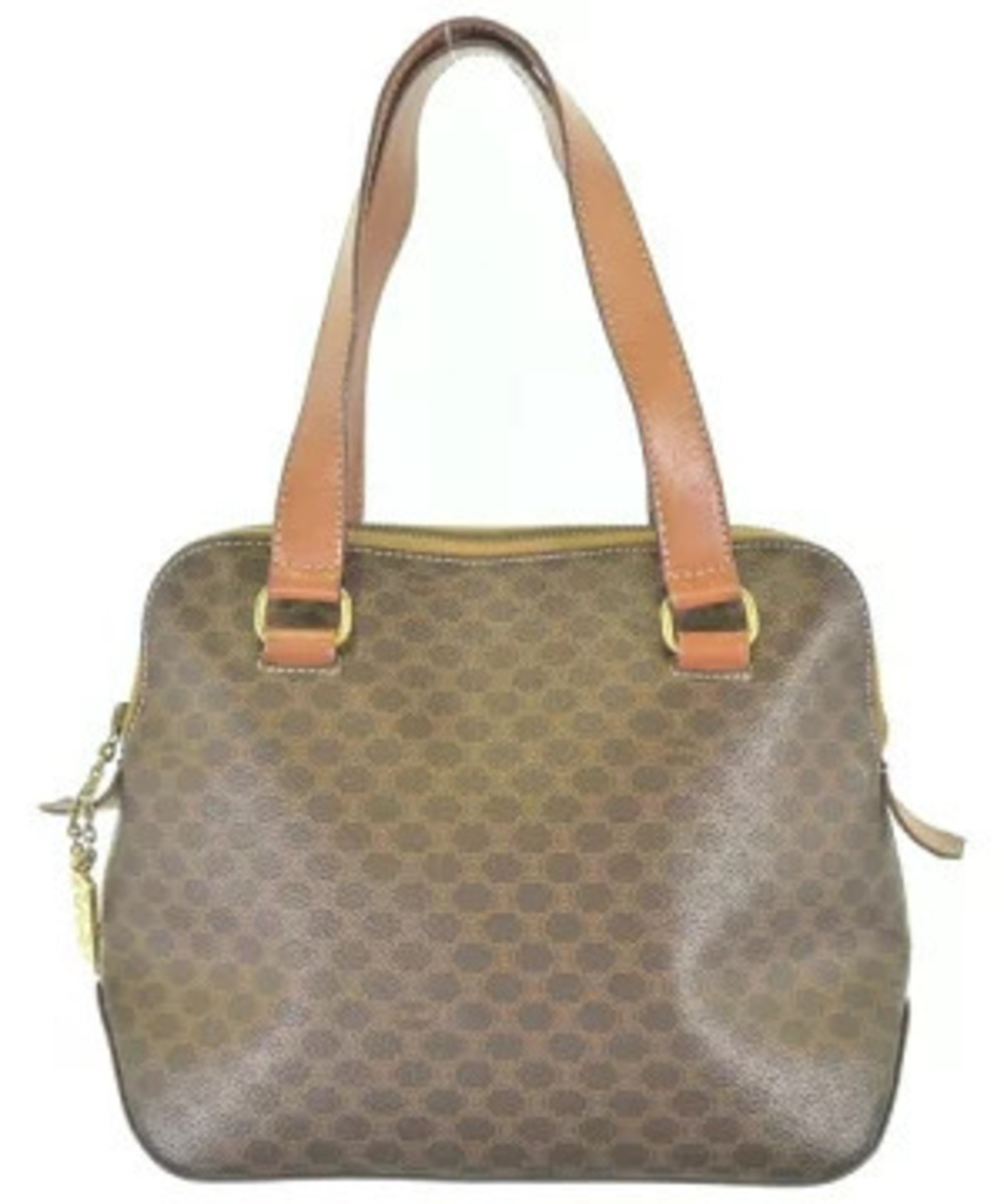 Celine Handbag Macadam Brown All over